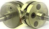 Software Crankshaft Balance Design - Balance and Inertia Design of four stroke single cylinder engine Crankshaft - by NT-Project