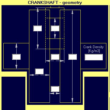 Crankshaft geometry - Crankshaft Balance Design by NT-Project