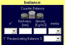Choices balance crankshaft - Crankshaft Balance Design by NT-Project