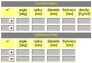 Crankshaft Counterweights and Lightening Holes - Crankshaft Balance Design by NT-Project