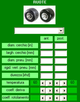 Software Performance Analysis - Analisi prestazione dati pneumatici - by NT-Project