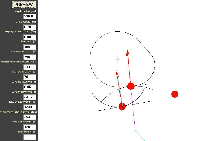 PROFESSIONAL CAM PRO - valve train system dynamic simulation